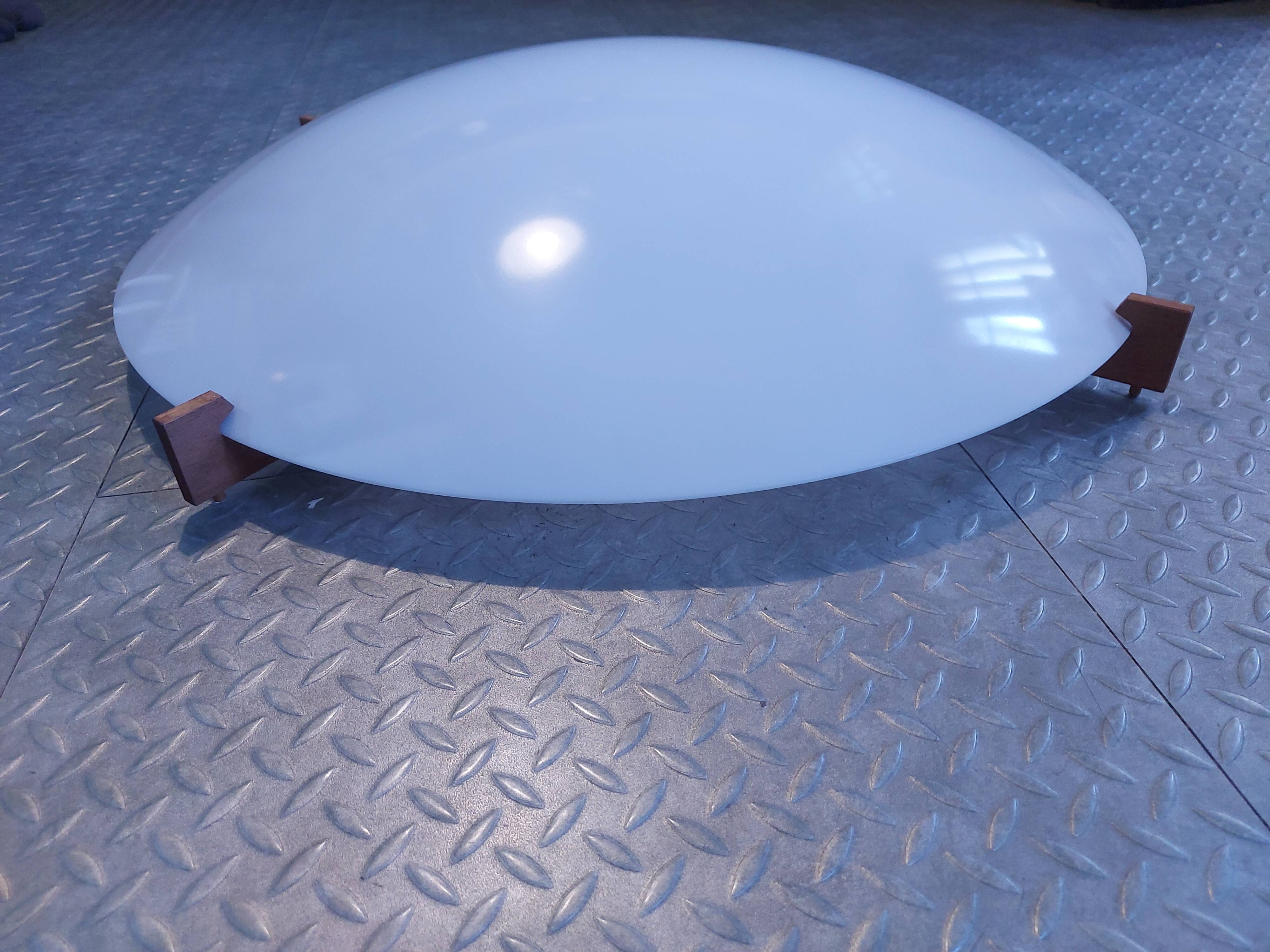 Plafonnier, lustre design Scandinave Osten Kristiansson pour Luxus