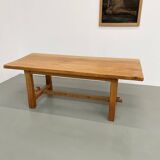 2m solid elm farmhouse table
