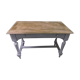Antique desk patinated