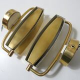 Pair of Jacques Biny mid-century design wall sconces