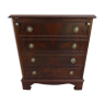 Mahogany veneer bar furniture, English manufacture of the XXth century with a drawer