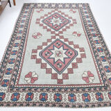 Handmade Wool Oushak Rug