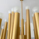 Large and superb Vintage Sputnik Chandelier from Sciolari, Italy, 60s