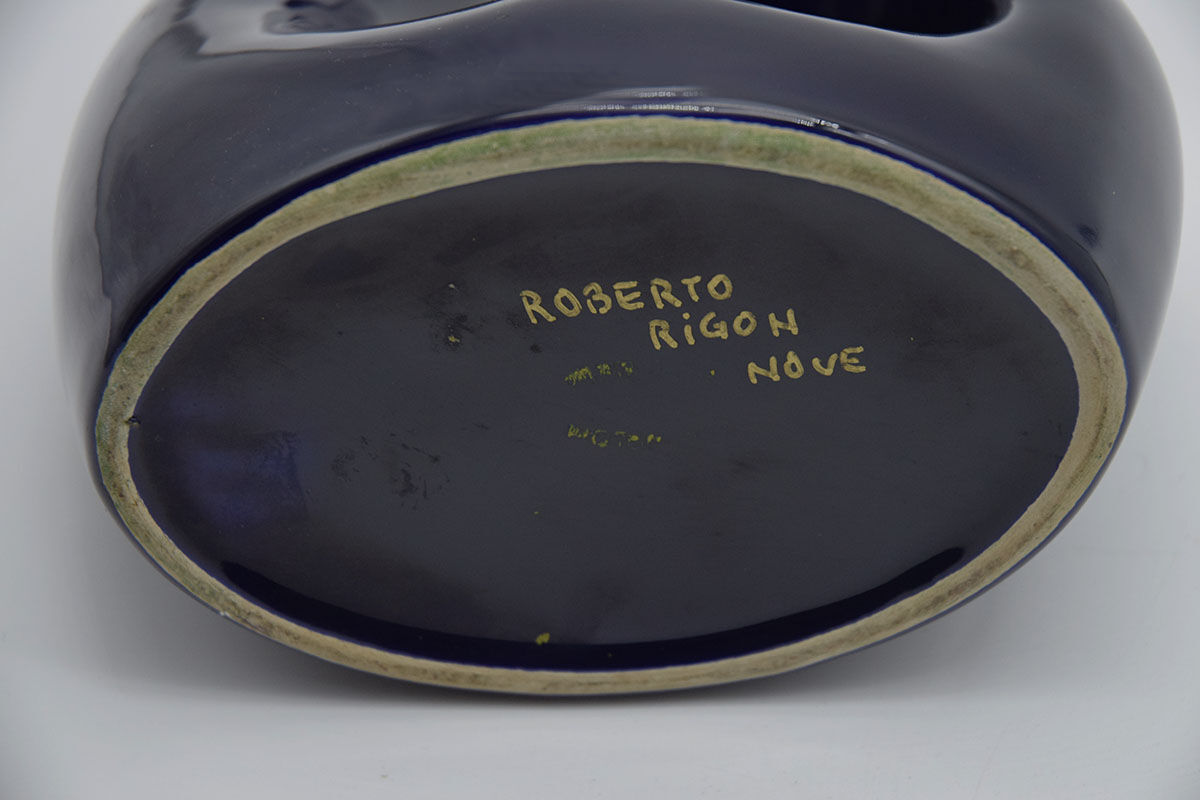 Vase Roberto Rigon ceramiche Nove 1970s