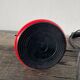 1970 Kama Keur red metal lamp