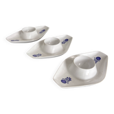 Vintage Kayser West Germany egg cup trio