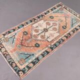 Turkish oushak rug 164x77 cm vintage carpet
