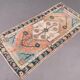 Turkish oushak rug 164x77 cm vintage carpet