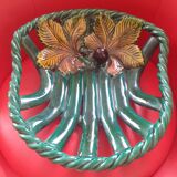Fruit basket in slip of the 1950s.