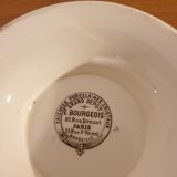 Compotier in earthenware E.Bourgeois