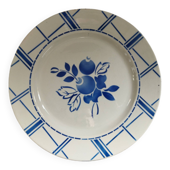 Gien earthenware dish from the 40s and 50s