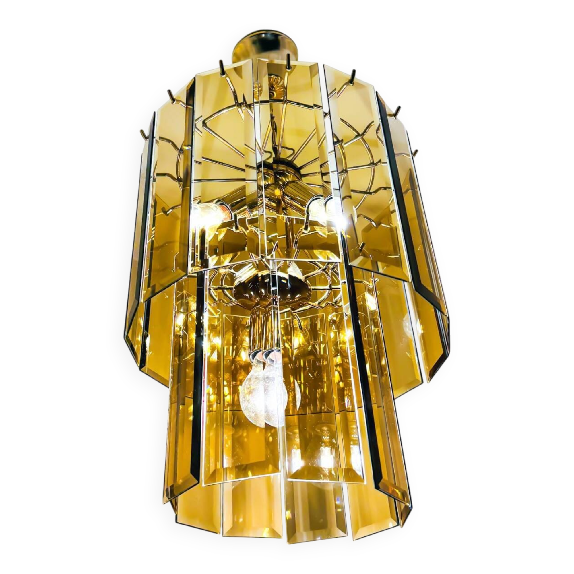 Vintage Italian chandelier design