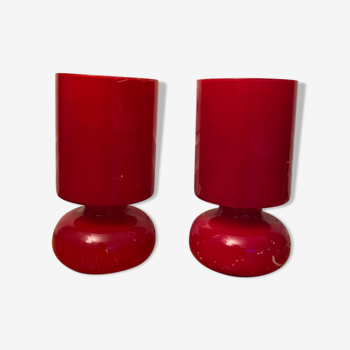 Lampes de chevet Lykta rouge