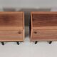 1970s bedside tables, set of 2