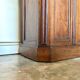Counter, reception furniture in solid wood early twentieth century