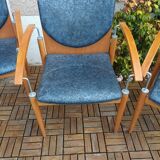 Set of four armchairs