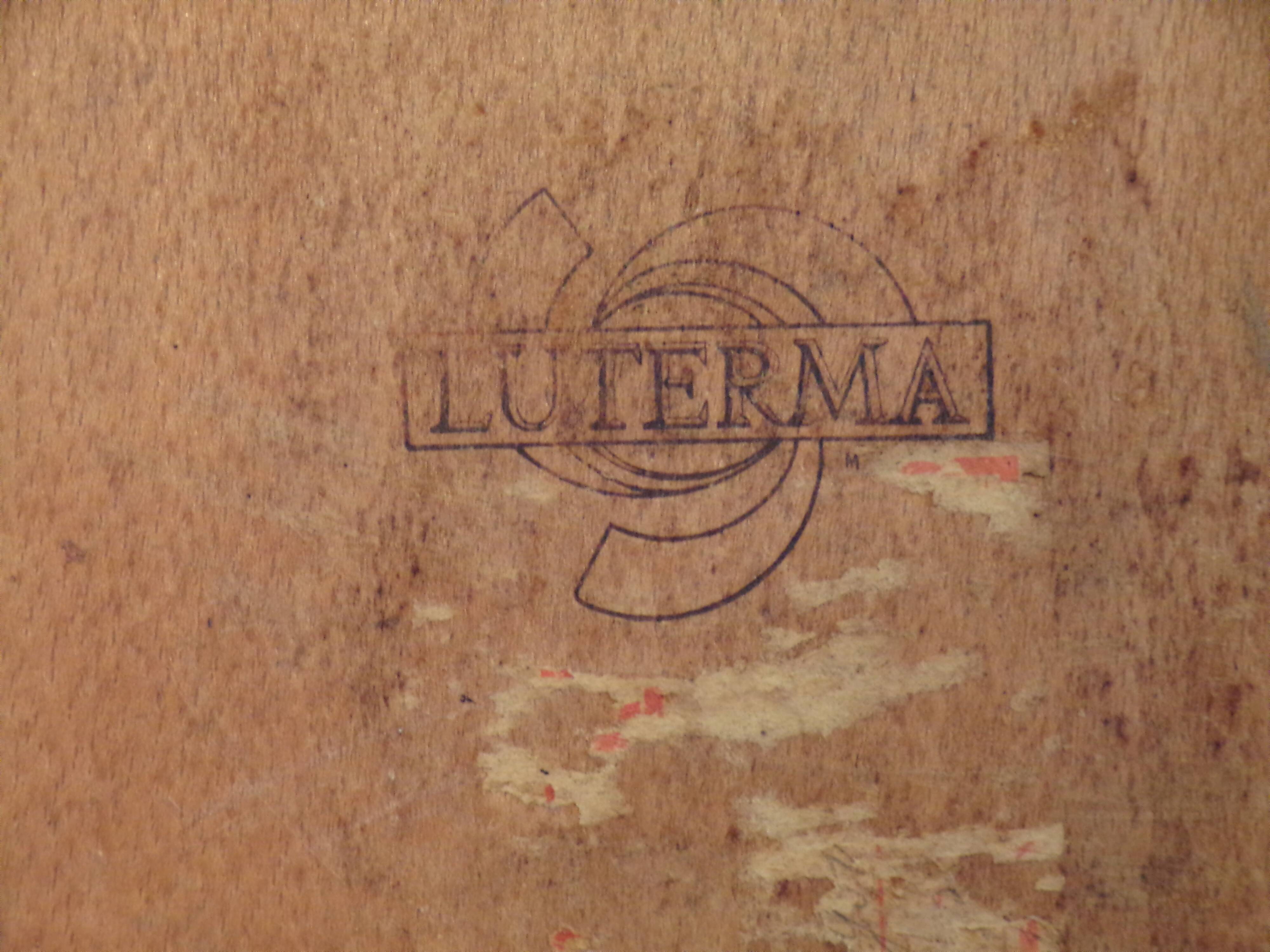 Pair of Luterma bistro chairs