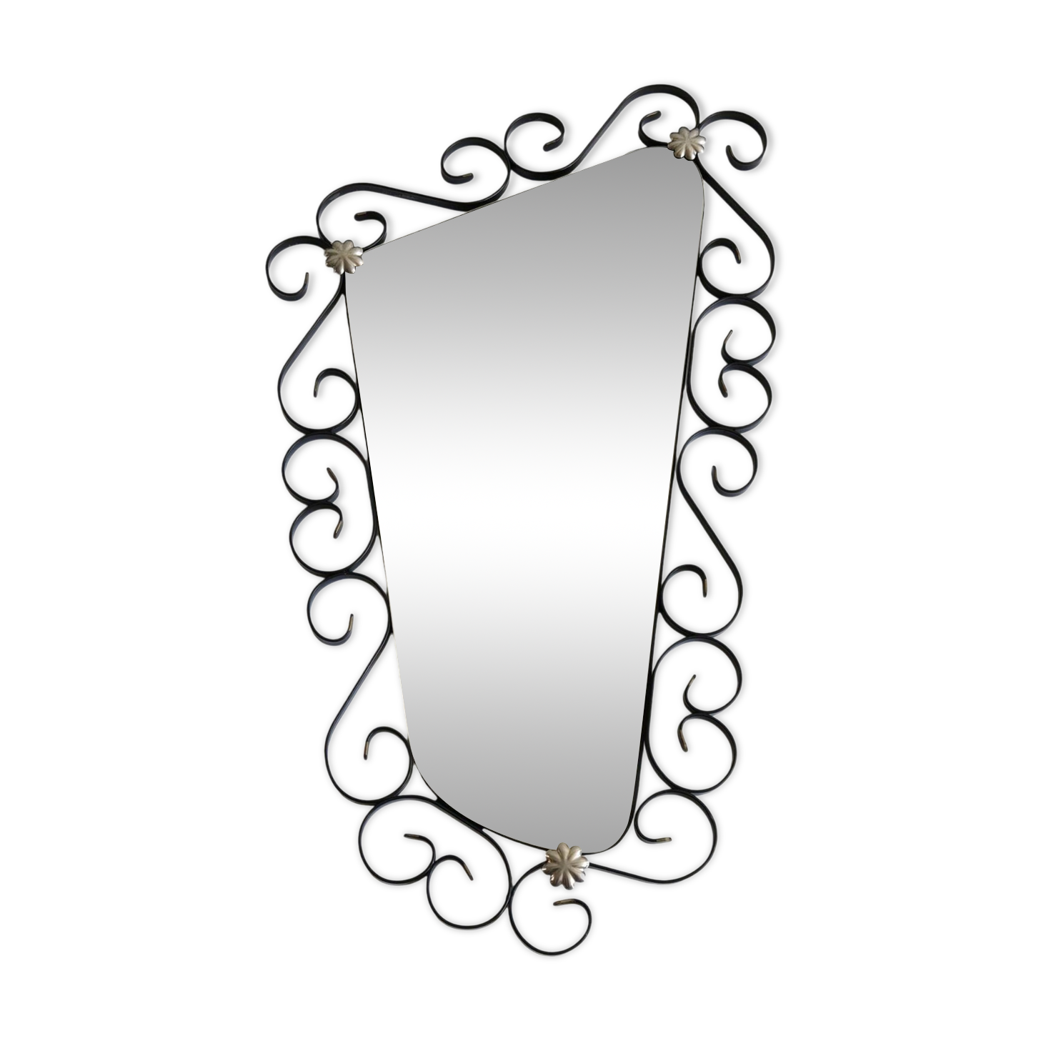 Vintage mirror 90x54 cm 1960