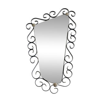 Vintage mirror 90x54 cm 1960