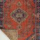 Anatolian handmade vintage rug 250 cm x 150 cm