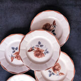 5 flat plates digoin sarreguemines