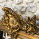 Louis-Philippe mirror with pediment late 19th century, 150x82.5cm