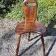 1950s chalet tripod chair