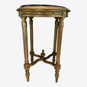 Center table with Louis XVI style marble