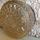 Round ceiling light vintage glass