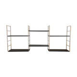 Triple wall shelves modular system
