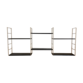 Triple wall shelves modular system
