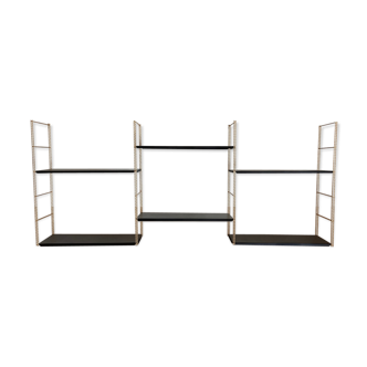 Triple wall shelves modular system