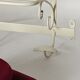 Vintage wrought iron wall coat rack