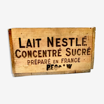 Vintage Nestlé milk box