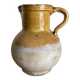 Pichet vase de campagne en terre vernissée 1960 Provence
