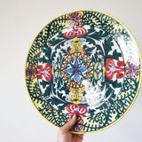 Large vintage Spanish ceramic dish