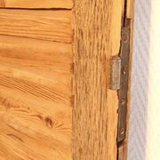 Pair of pickled wooden shutters