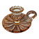 Handheld Candle Holder in Bohemian Crystal – Vintage Charm