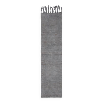 2x8 Vintage Gray Runner Rug, 60x254Cm