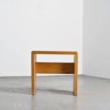 Solid pine stool from Les Arcs, circa 1975.