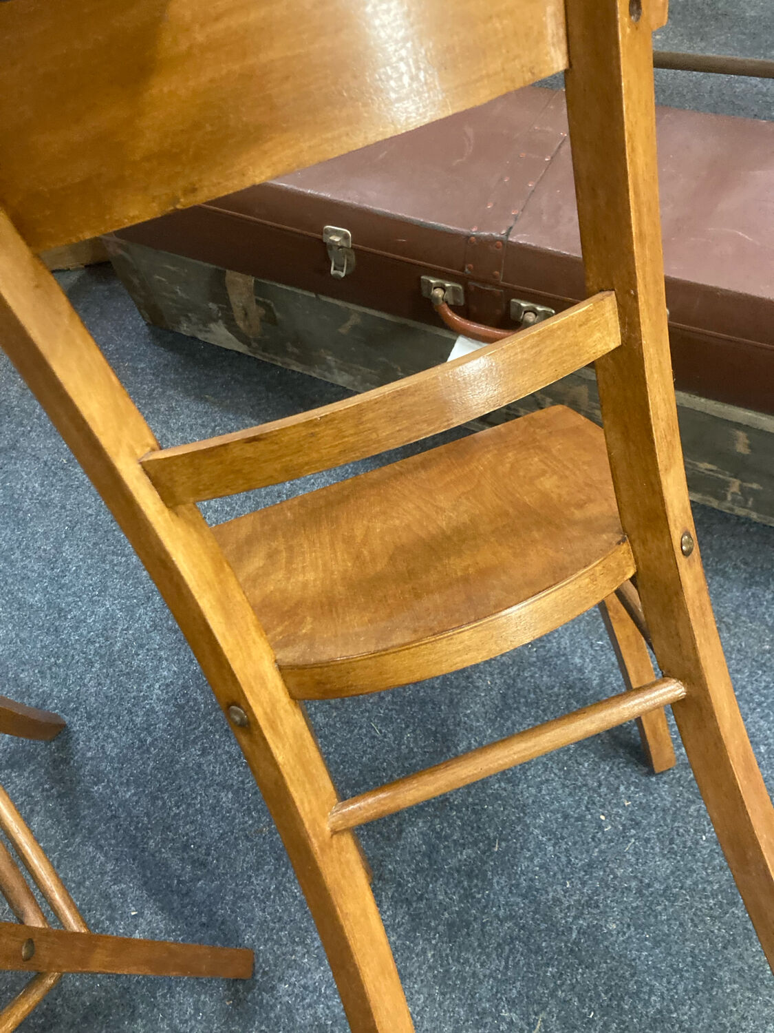 Pair of bistro chairs