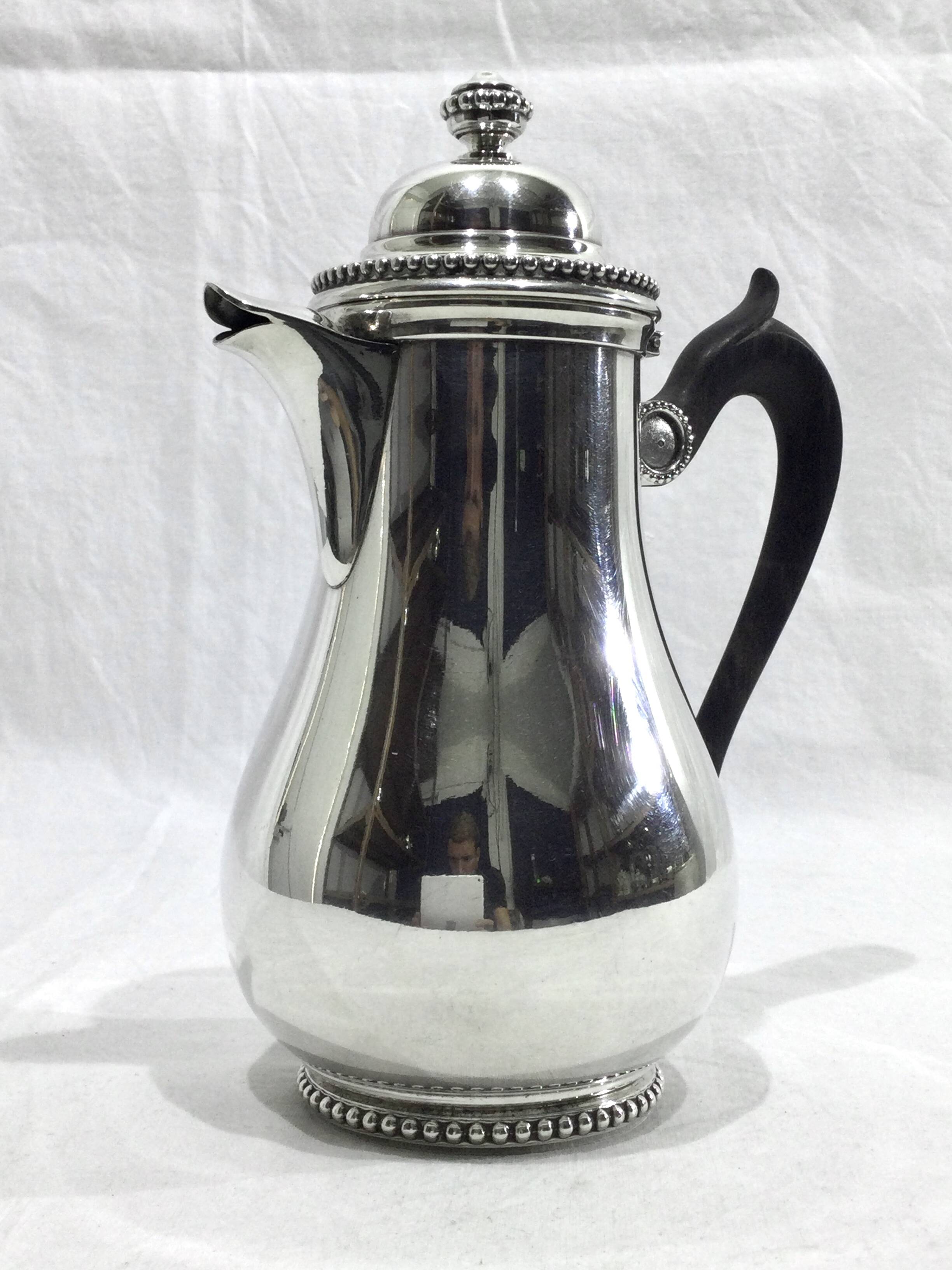 Tea Coffee Service in silver metal