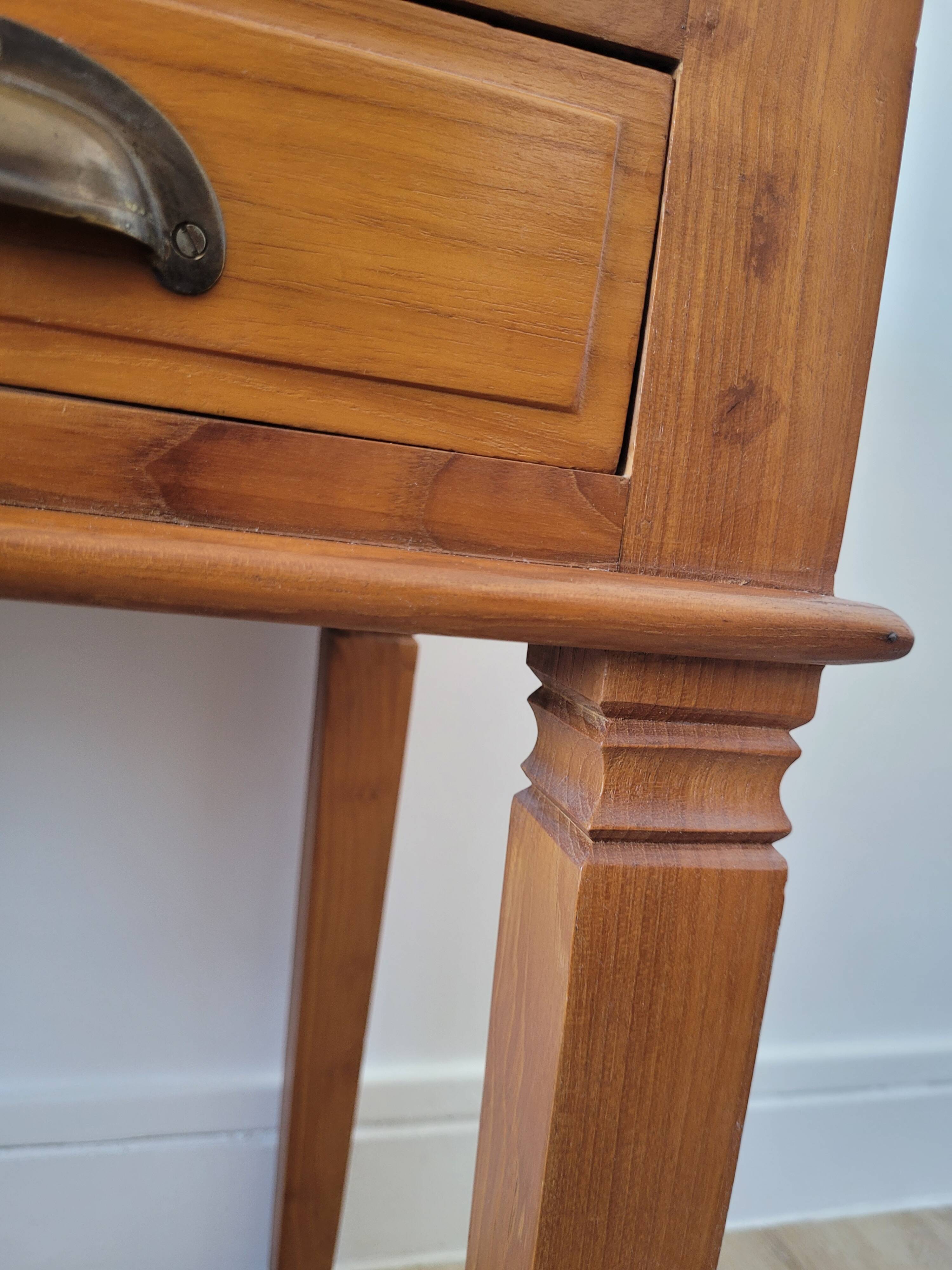 Indonesian teak desk