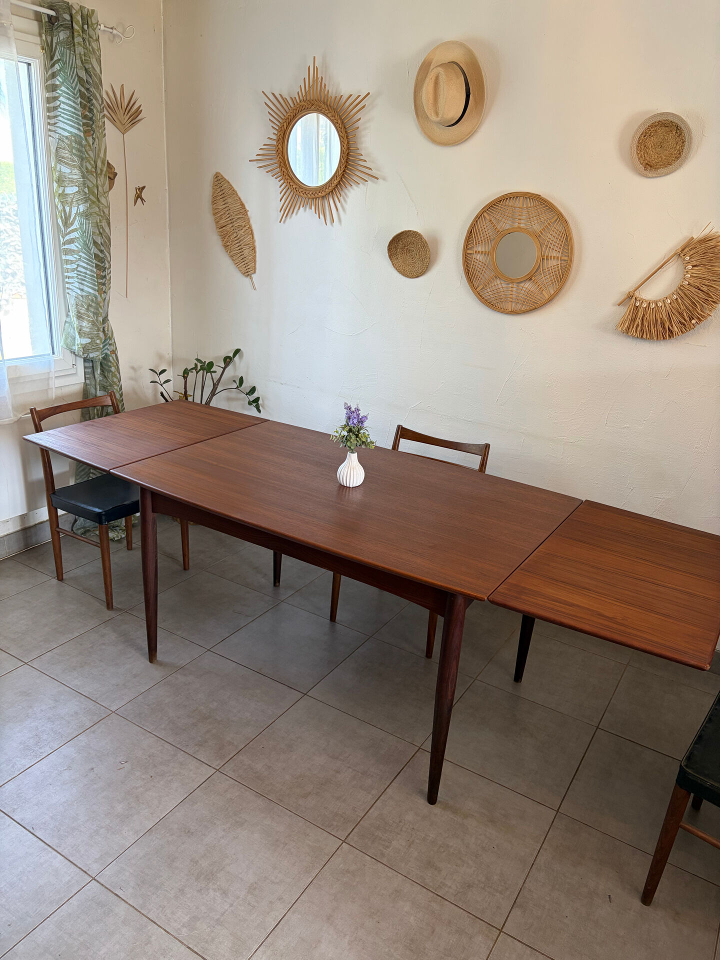 Scandinavian teak table Samcom