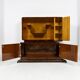 Buffet vitré asymétrique Art Déco en noyer et palissandre - 1925-1939