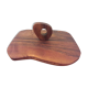 Vintage olive wood cheese platter