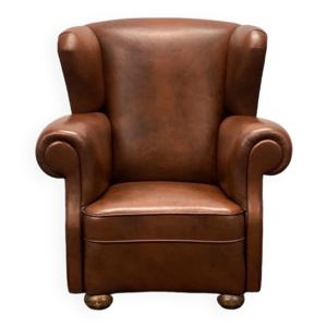 Fauteuil vintage chesterfield style