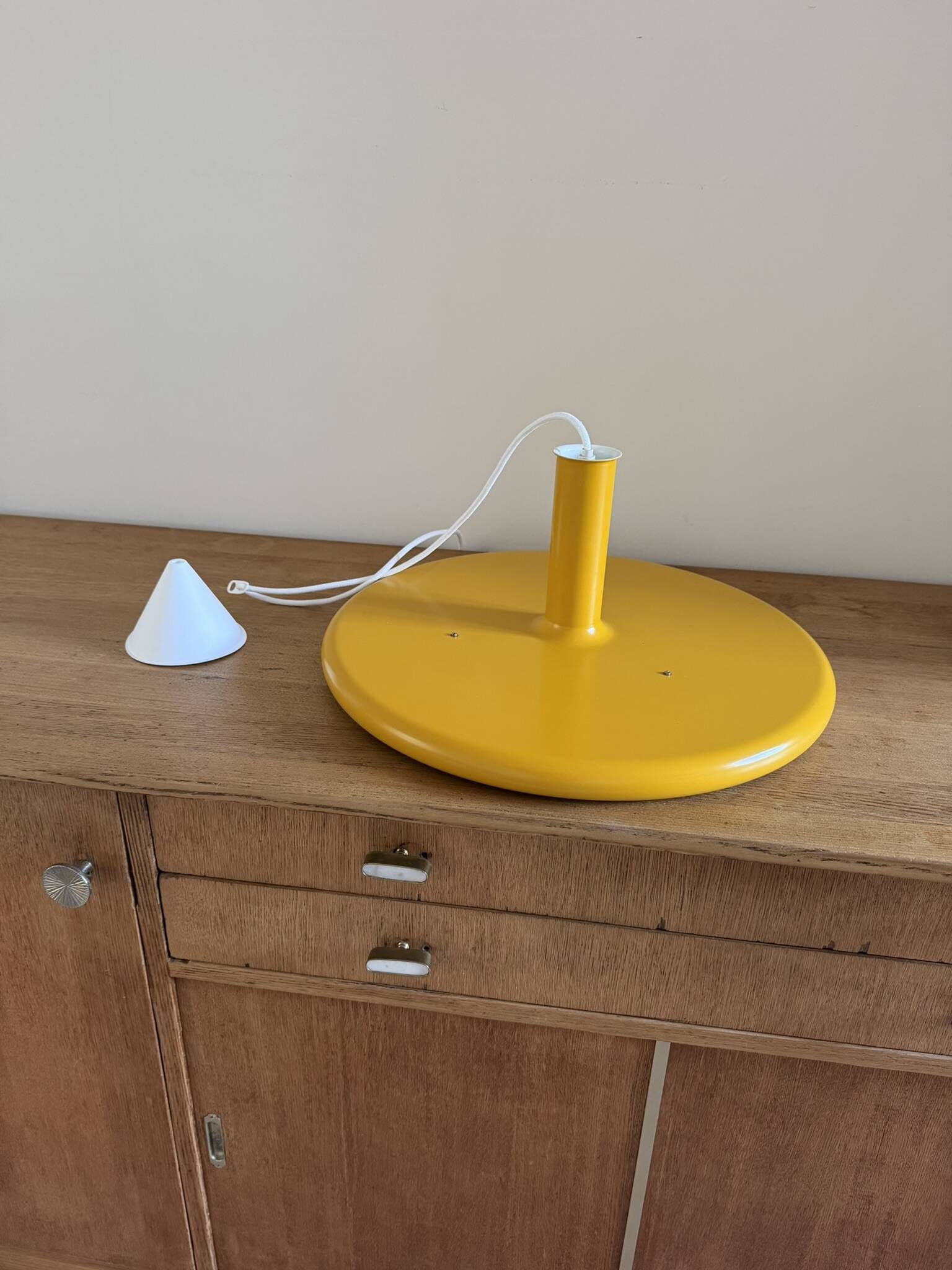 Lampe vintage Fog & Morup Optima L - Hans Due - design danois