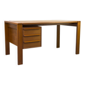 Teak desk with drawers by G.V. Gasvig for G.V. Møbler, 1960s