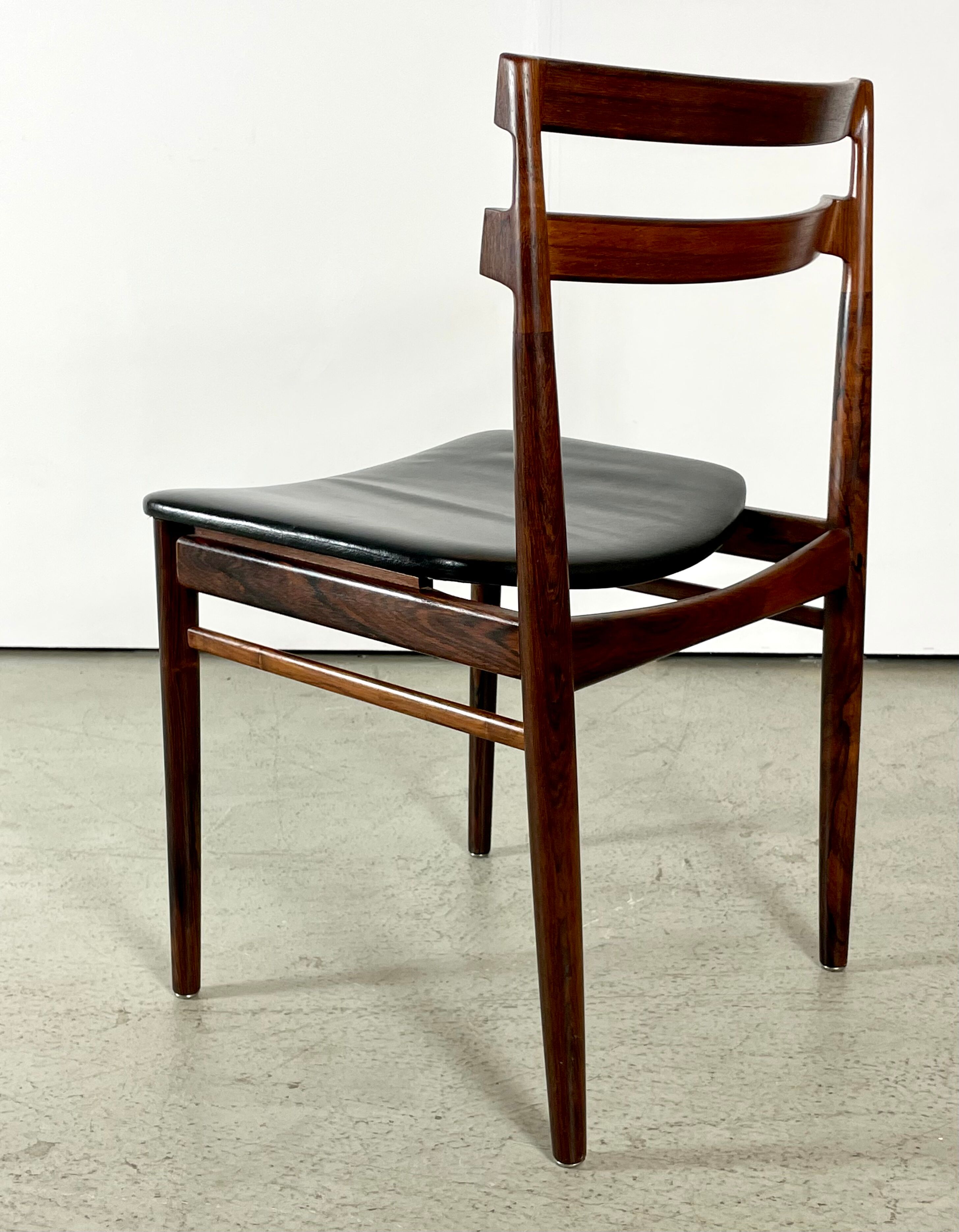 4 chaises par Henry Rosengren pour Brande Denmark 60